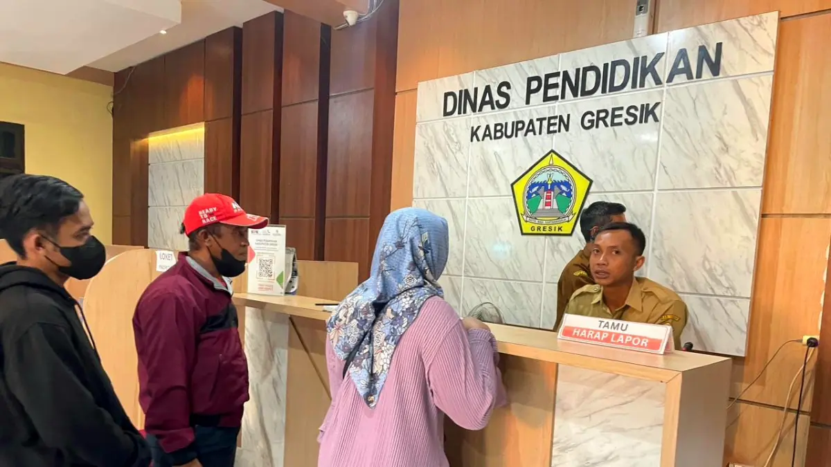Dinas Pendidikan kabupaten Gresik berkomitmen memenuhi standar pelayanan minimal (SPM). (Istimewa/Radar Lamongan) 