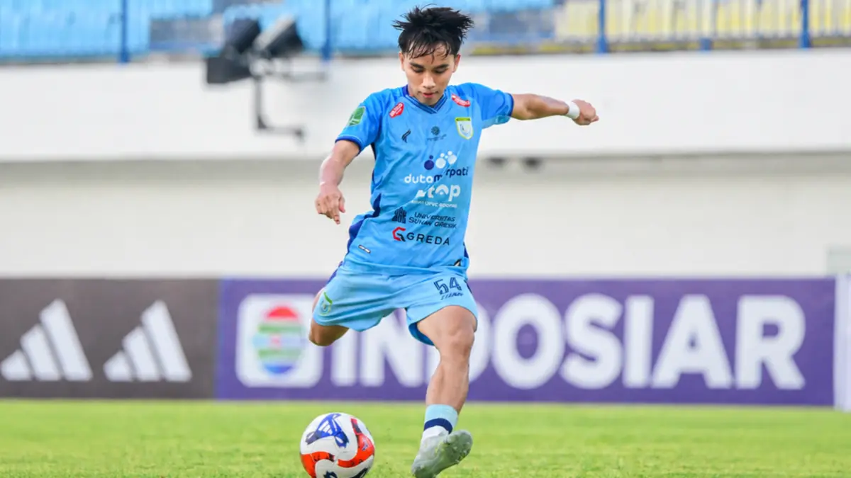 Haikal Rihka Riza dipastikan kembali berseragam Persela musim depan. (DOK. PERSELA FC./RADAR LAMONGAN)