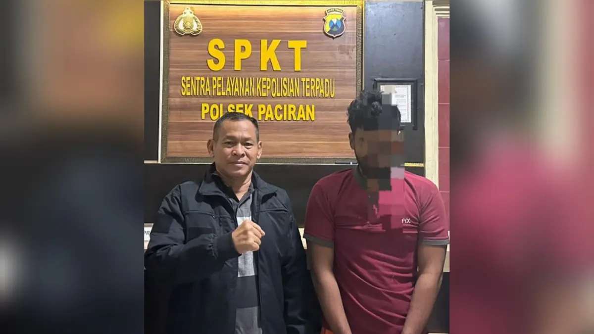 DIAMANKAN: Syekh Abdul Kodir dijadikan tersangka kasus pencurian motor. (Istimewa/Radar Lamongan)&nbsp;