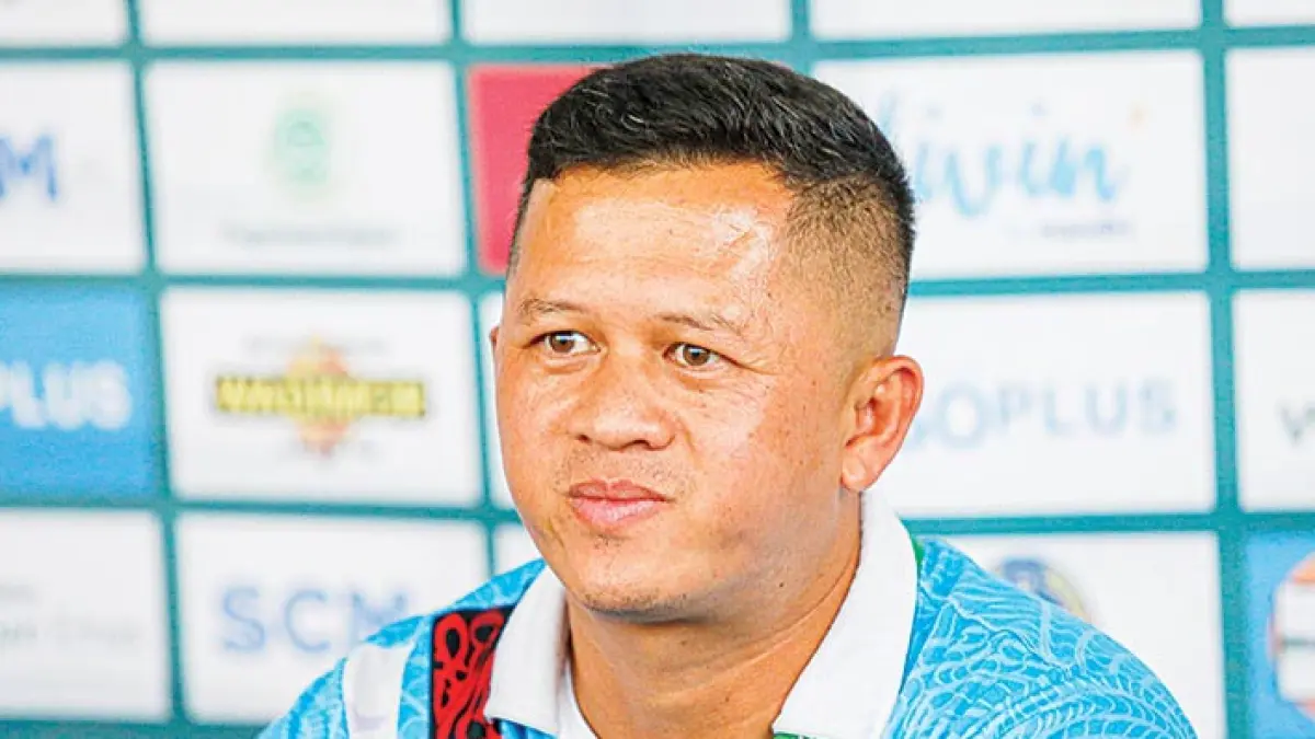DIRUMORKAN KANDIDAT PELATIH PERSIKU: regi Adityayang pernah mengantarkan Persibo Bojonegoro tak terkalahkan di lima laga awal Liga 2 musim 2024/2025. 