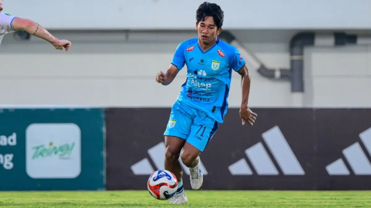 M. Affani Ubaidillah menjadi salah satu putra daerah yang dipertahankan Persela. (DOK. PERSELA FC/RADAR LAMONGAN)