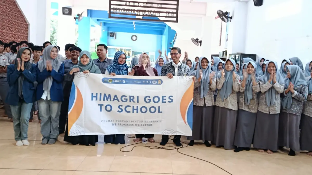 para siswa yang aktif berinteraksi dan menggali informasi seputar dunia perkuliahan maupun prospek agribisnis. (Istimewa)