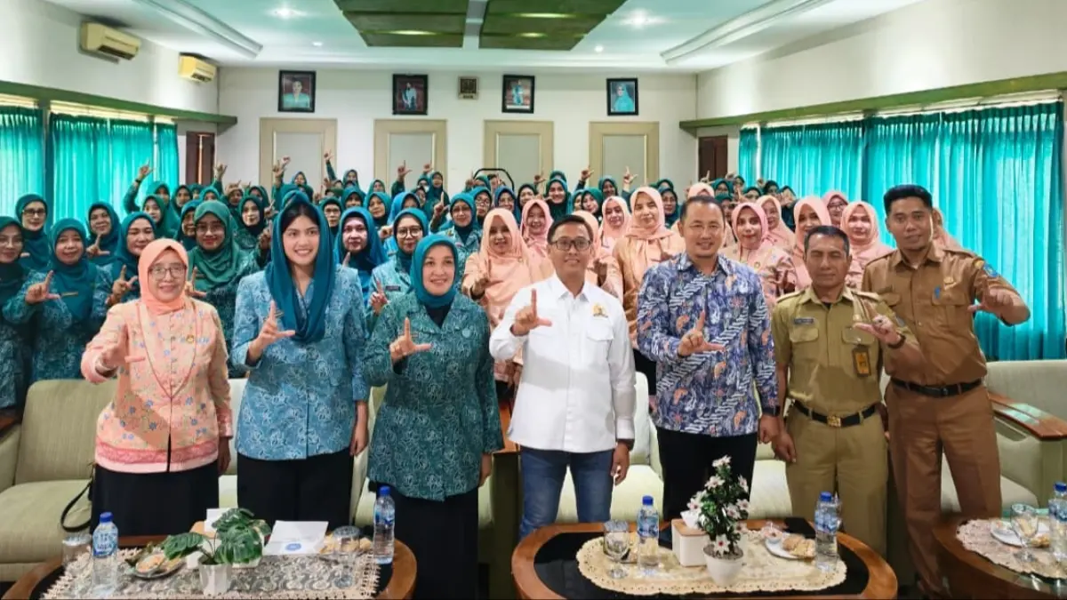 Kolaborasi PKK Kabupaten Lamongan — MPR RI, Perkuat Wawasan Kebangsaan dari Lingkungan Keluarga