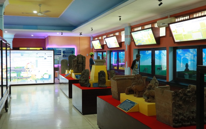 EDUKATIF: Museum Majapahit di Desa/Kecamatan Trowulan, Kabupaten Mojokerto.