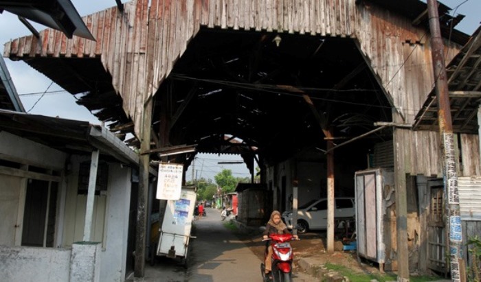 LOKOMOTIF: Bekas Stasiun Lespadangan, Kabupaten Mojokerto yang menjadi jalur pemulangan orang Jepang dengan moda kereta api (KA).