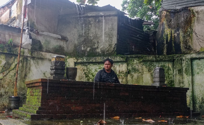 TERAWAT: Makam Ki Ageng Sedho setelah dipugar, di Lingkungan Cakaryam Gang Lima, Kelurahan Mentikan, Kecamatan Prajurit Kulon. (foto: Awaludin Ibnu for Radar Majapahit)