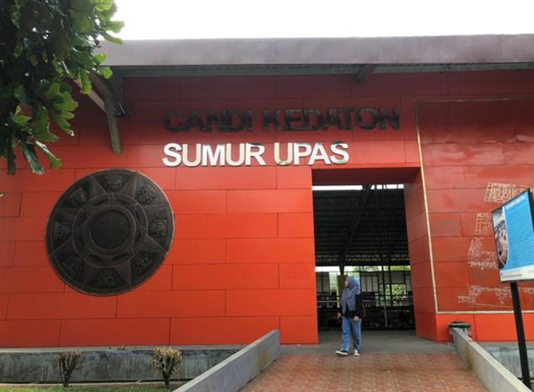 TERAWAT: Kondisi Candi Kedaton Sumur Upas yang terjaga kelestariannya hingga saat ini. (foto: Bryan Noer for Radar Majapahit)