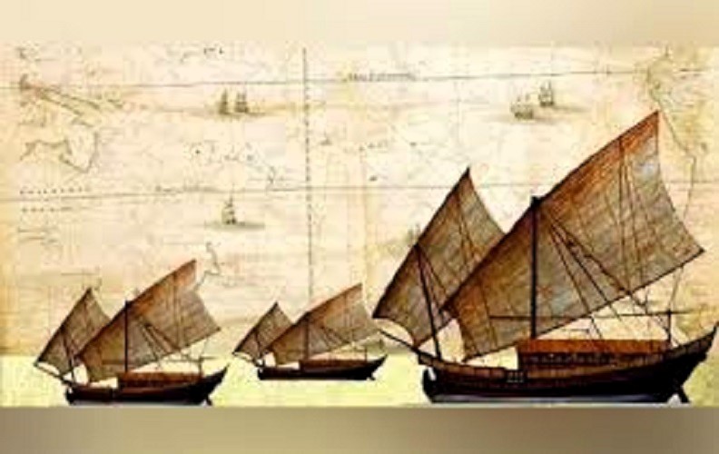 Foto ilustrasi kapal Majapahit (istimewa)
