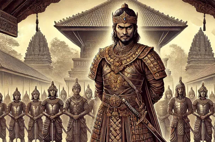 Ilustrasi prajurit Bhayangkara era Majapahit.