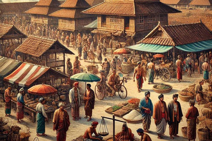 Kerajaan Majapahit memang telah runtuh sejak dahulu kala, hampir seluruh bangunannya musnah termakan waktu. Namun meninggalkan kenangan. Sumber foto: Pinterest