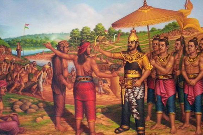 Kerajaan Majapahit adalah kerajaan besar yang berdiri pada abad ke -13 hingga abad ke-16 di wilayah Nusantara. Sumber Foto: Pinterest