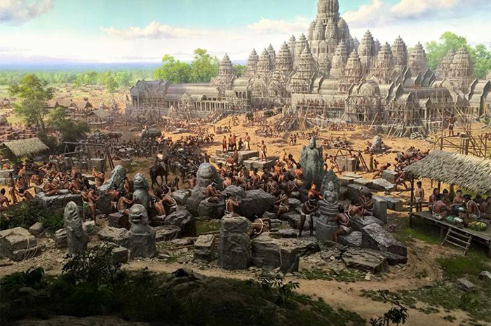 Kerajaan Majapahit tidak hanya dikenal karena luasnya kekuasaan dan kekuatan militernya, tetapi juga karena kedalaman budayanya yang memukau.  sumber foto: pinterest