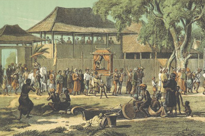 ilustrasi zaman Majapahit : Pinterest