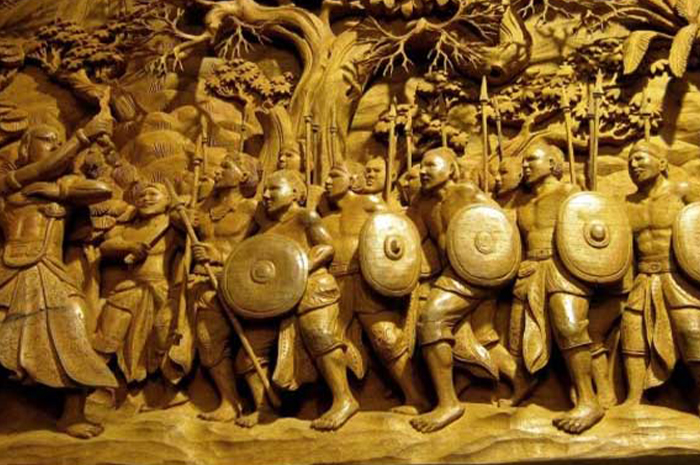 Memahami sejarah kerajaan Majapahit juga dapat dilakukan dengan melihat langsung jejak visual atau warisannya, seperti candi penataran. Sumber foto: Google