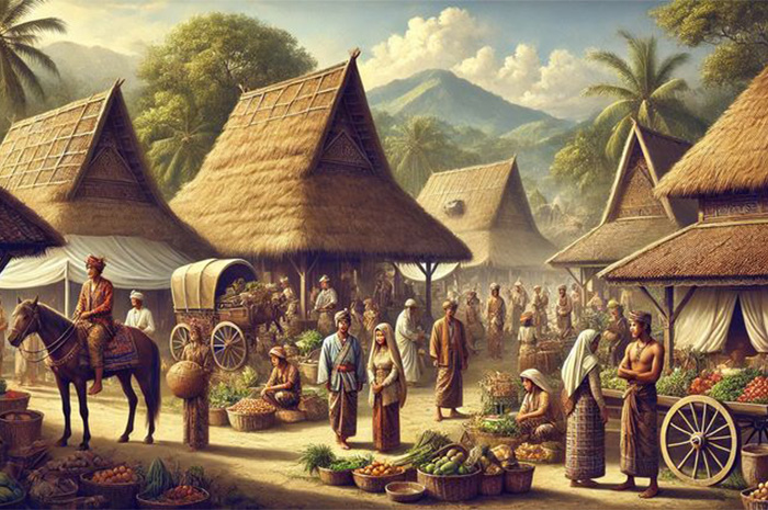 Kerajaan Majapahit dikenal sebagai salah satu kerajaan terbesar di Nusantara. Sumber Foto: Pinterest