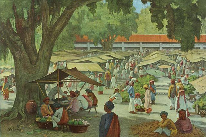 Kerajaan Majapahit dikenal sebagai salah satu kerajaan maritim terbesar di Nusantara yang memiliki pengaruh kuat dalam bidang politik, budaya, dan terutama ekonomi. sumber foto: pinterets