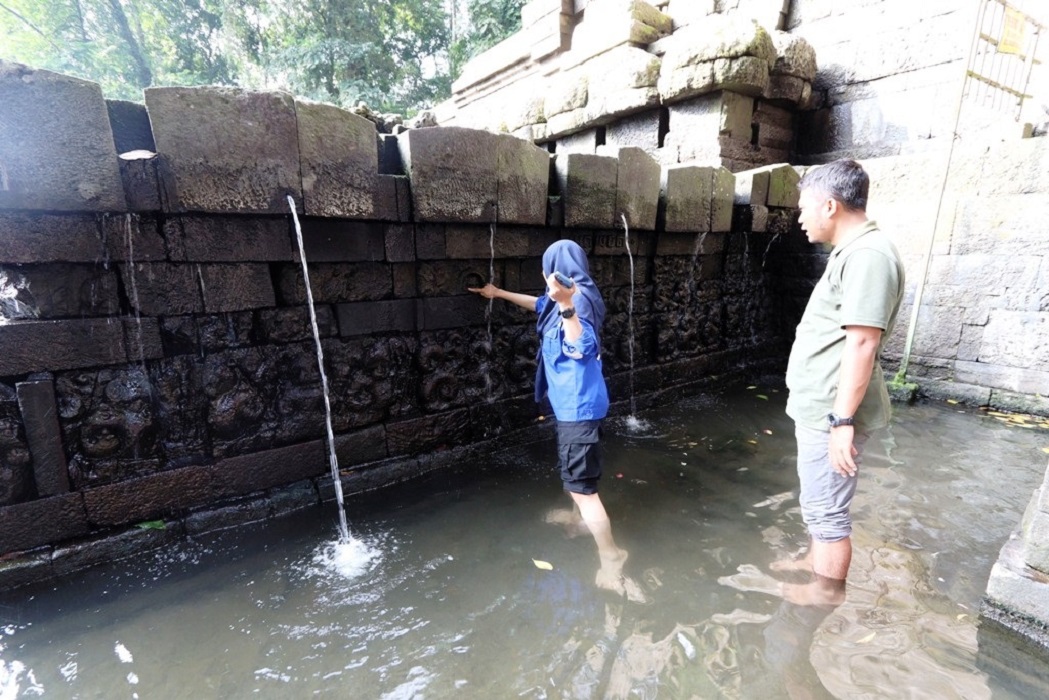 BERSEJARAH: Situs Petirtaan Jolotundo, Trawas, kini ditetapkan sebagai cagar budaya tingkat kabupaten oleh Pemkab Mojokerto.