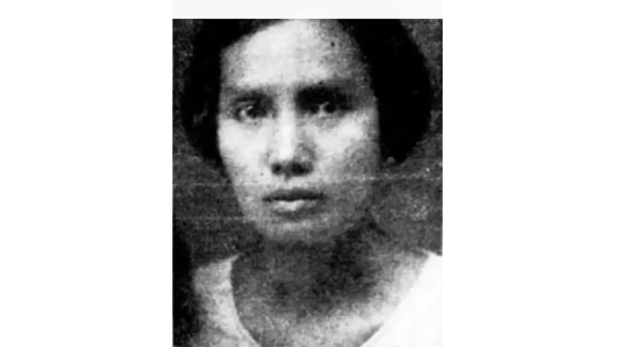 IN MERMORIAM: Foto Nyonya J. G. Wisse dari Mojokerto. (Sumber: Bataviaasch Nieuwsblad, 23 Oktober 1936)