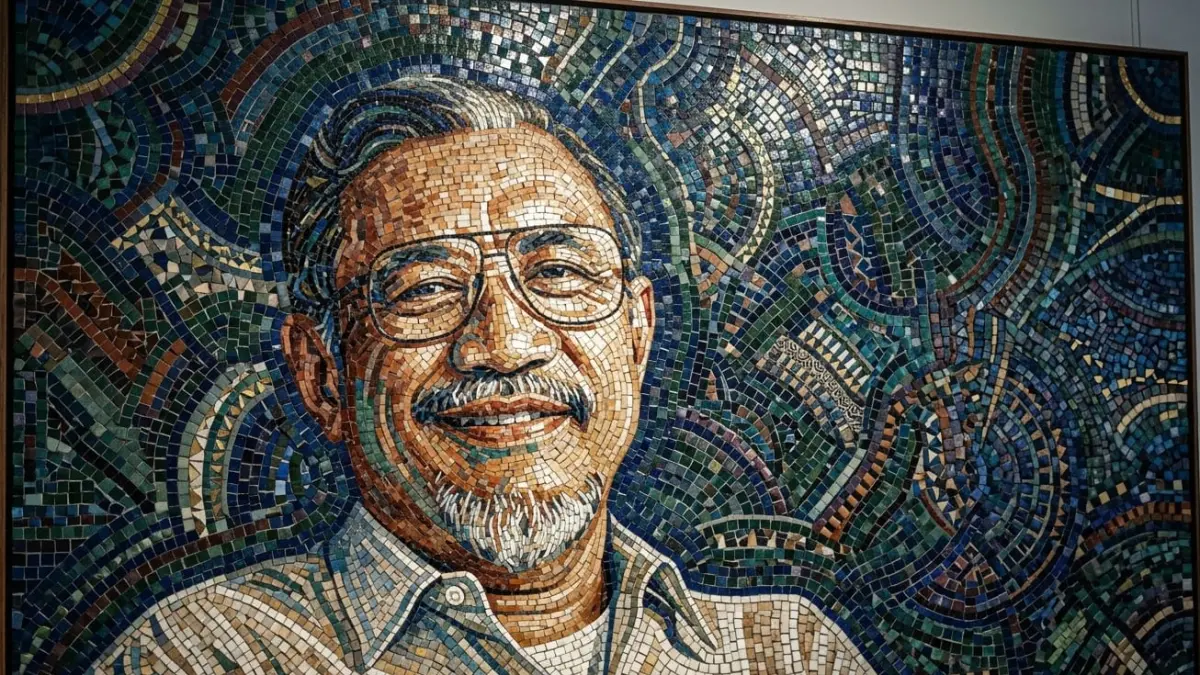 SANG BUDAYAWAN: Umar Kayam tokoh kebudayaan Indonesia.