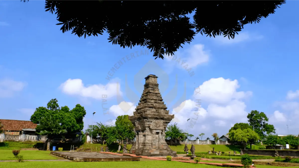 WARISAN BUDAYA: Kopleks Candi Penataran di Kabupaten Blitar, Jawa Timur. (Foto: Balai Pelestarian Kebudayaan Wilayah Jatim/Adhi hendrana Jayawardhana)