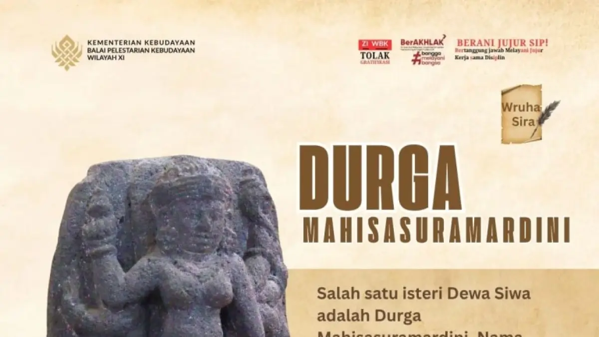 ARCA: Durga Mahasasuramardini (Sumber: BPK Wilayah Jatim)