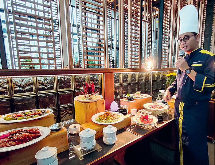LEZAT: Golden Tulip Holland Resort Batu menyiapkan berbagai menu western dan tradisional untuk menyambut perayaan Natal dan tahun baru.