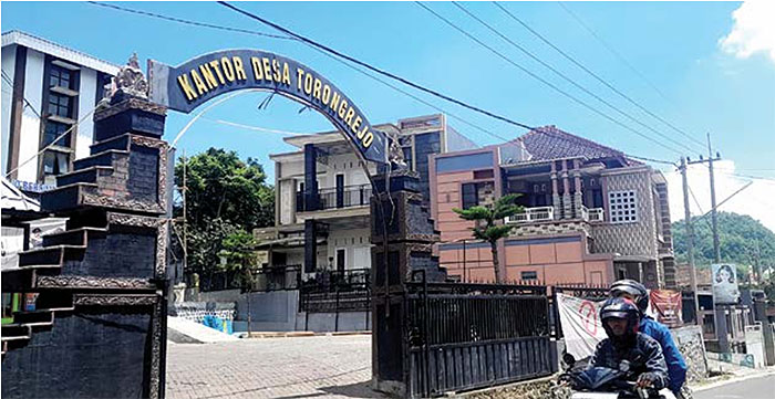 TERBANYAK: Desa Torongrejo, Junrejo termasuk yang mendapat kenaikan dana desa.