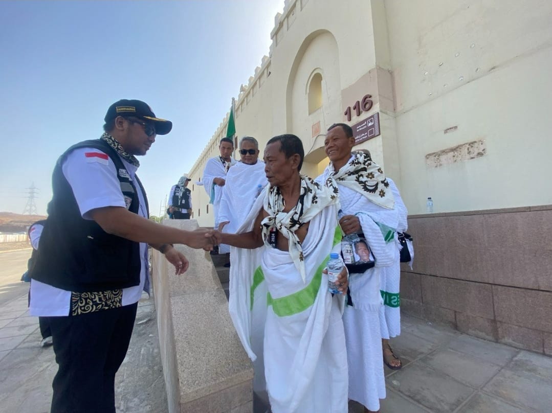 MENUJU PUNCAK HAJI: Rombongan jamaah haji dari Kota Batu sudah bersiap untuk melaksanakan ibadah haji di Mekah.