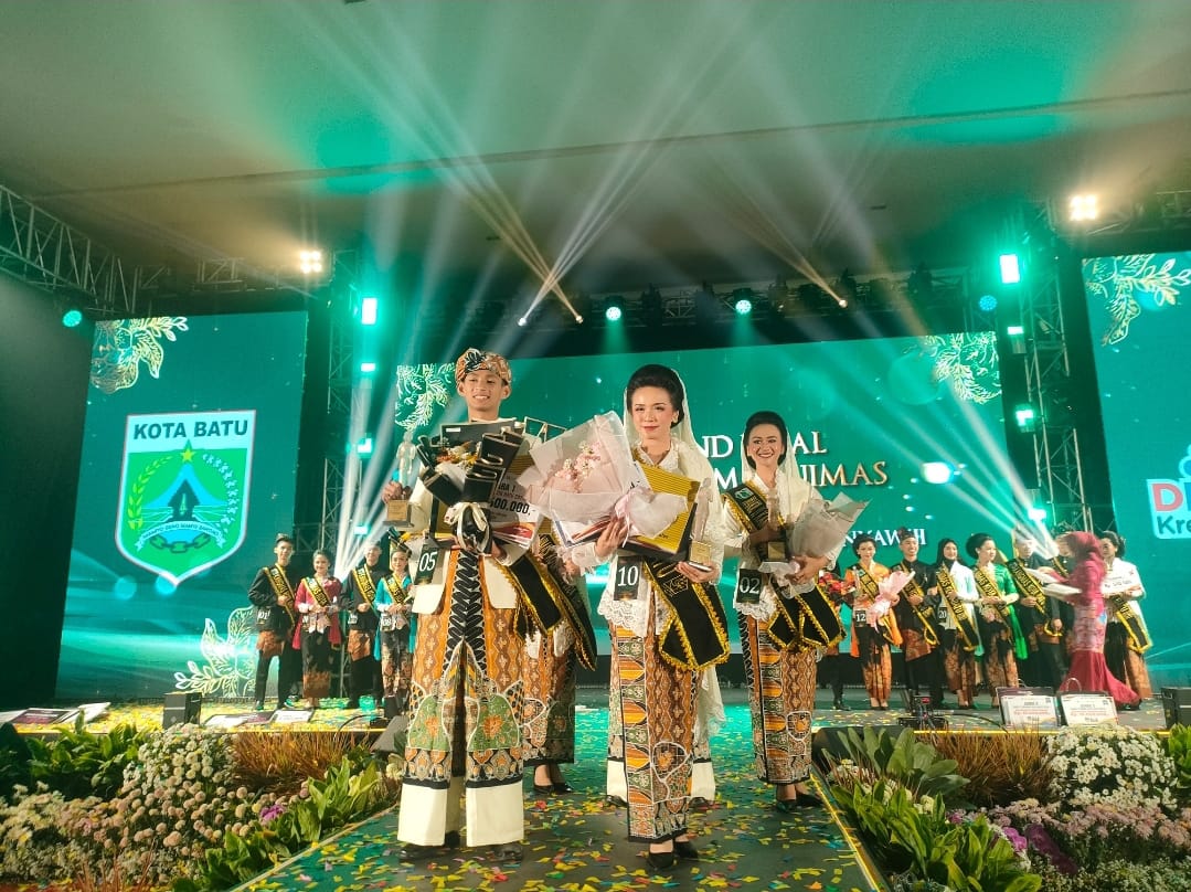 TERPILIH: Giga dan Maria Terpilih Jadi Duta Pariwisata Kota  Batu.