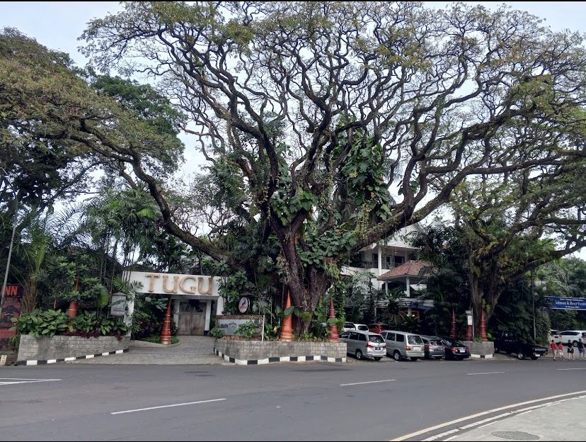 Tampak depan Hotel Tugu Malang.