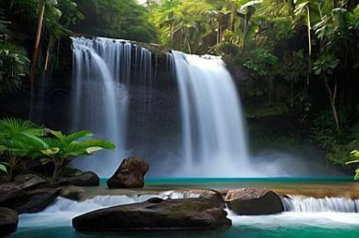 Ilustrasi wisata alam super syahdu. (Pinterest)