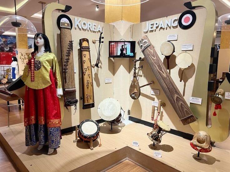 Keberagaman yang ada di dalam Museum Musik yang ada di Malang
