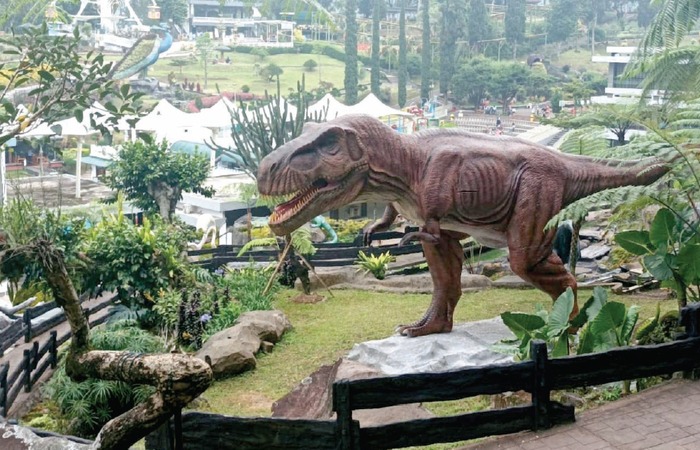 WAHANA BARU: Taman Rekreasi Selecta memiliki wahana baru Dino Ranch yang mulai dibuka hari ini (25/12).