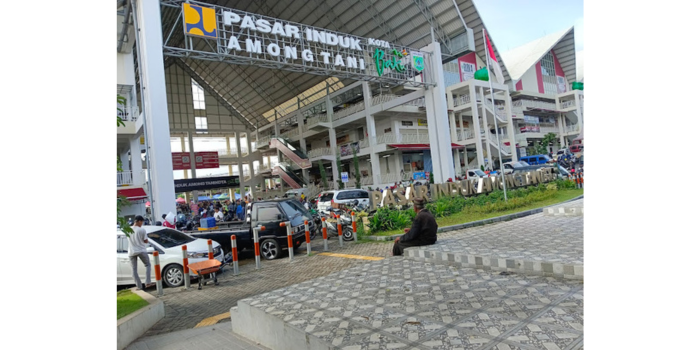 Tampak depan Pasar Induk Among Tani Batu. (Google Maps: Ferry Irawan)