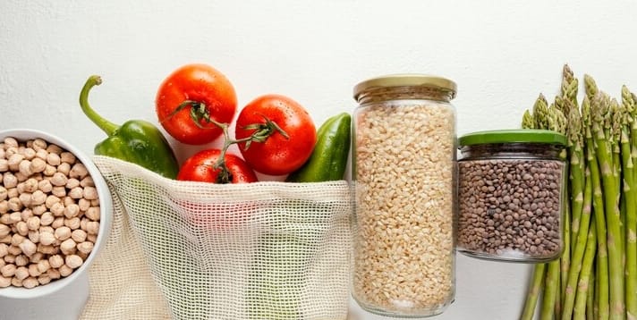 Foto makanan dengan kandungan serat tinggi (Freepik.com