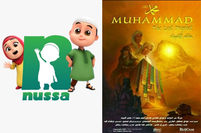 Poster Nussa (2018) dan Muhammad: The Last Prophet (2002). (IMDb)