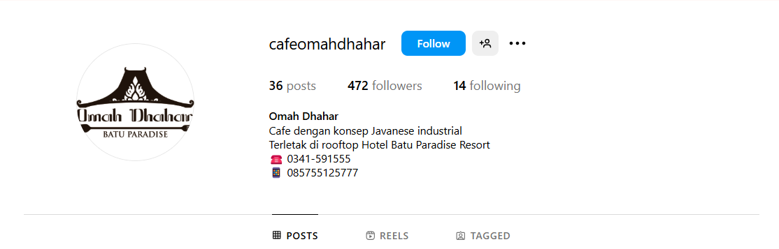 Instagram Omah Dhahar