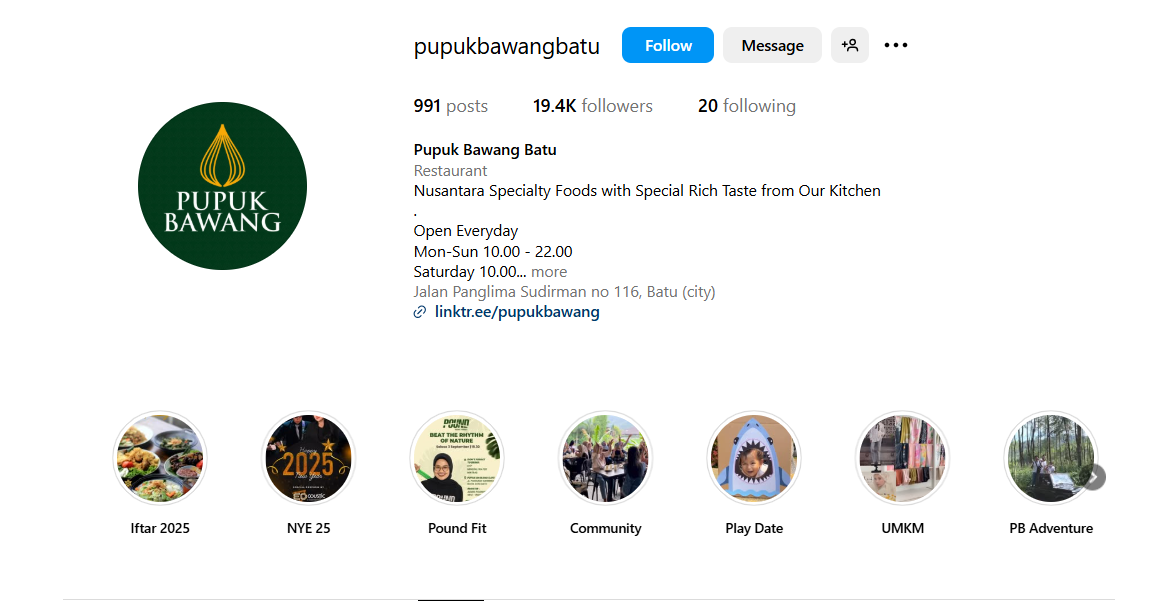 Instagram Pupuk Bawang