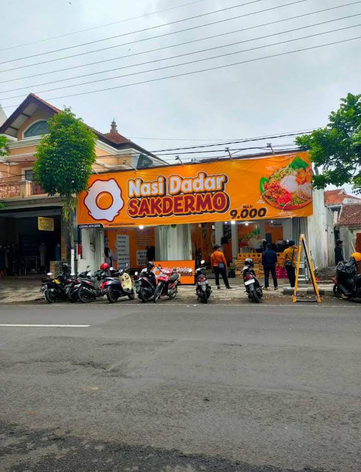 Nasi Dadar Sakdermo, Kota Batu tampak depan. (Nasi Dadar Sakdermo)