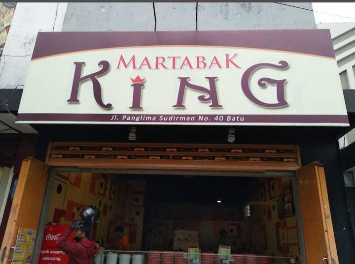 Kedai Martabak King tampak depan. (Sarahlux)