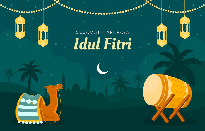 Poster Hari Raya Idul Fitri (Freepik)