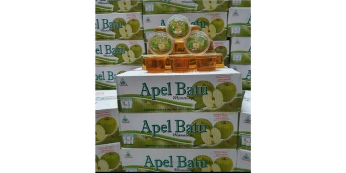 Minuman sari apel Apel Batu. (Google)