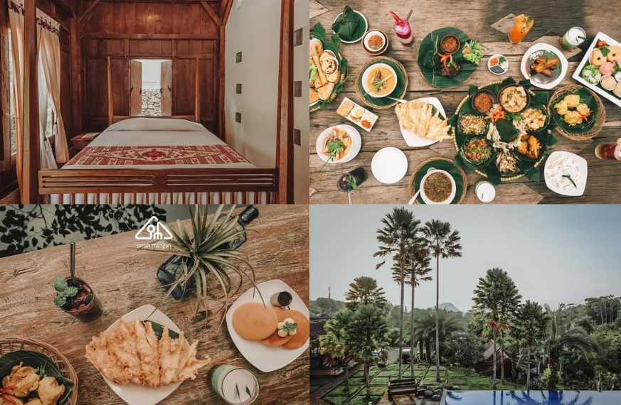 Nuansa Kampung Lumbung Boutique Hotel di Kota Batu. (Instagram/@kampunglumbung)