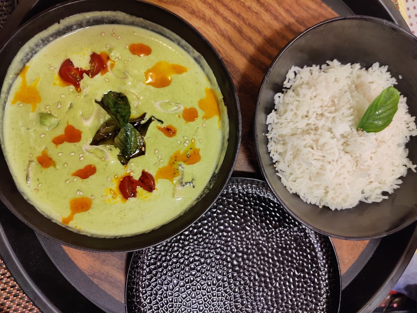 Salah satu menu makanan di Mizumi Cafe (Arun Iyer).