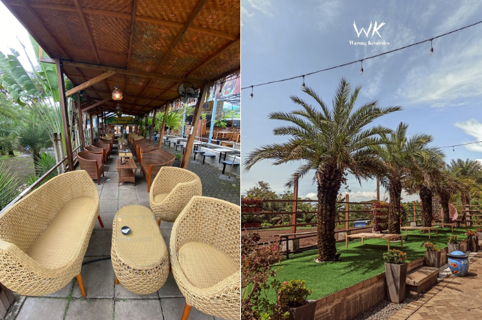 Area dudukdi Warung Kendedes Batu. (Google Maps/Warung Kendedes Batu (rest area))