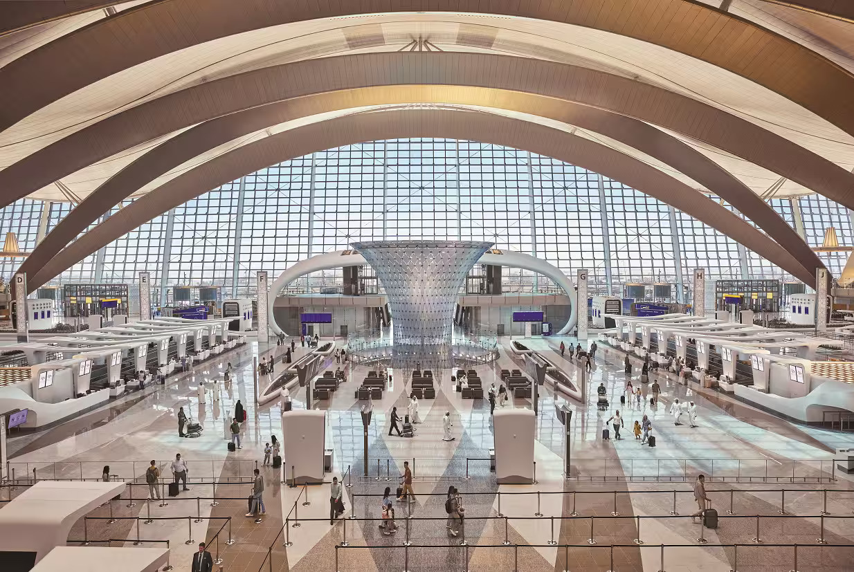 Bandara Internasional Zayed, Abu Dhabi yang modern dan indah. (Etihad Airways)