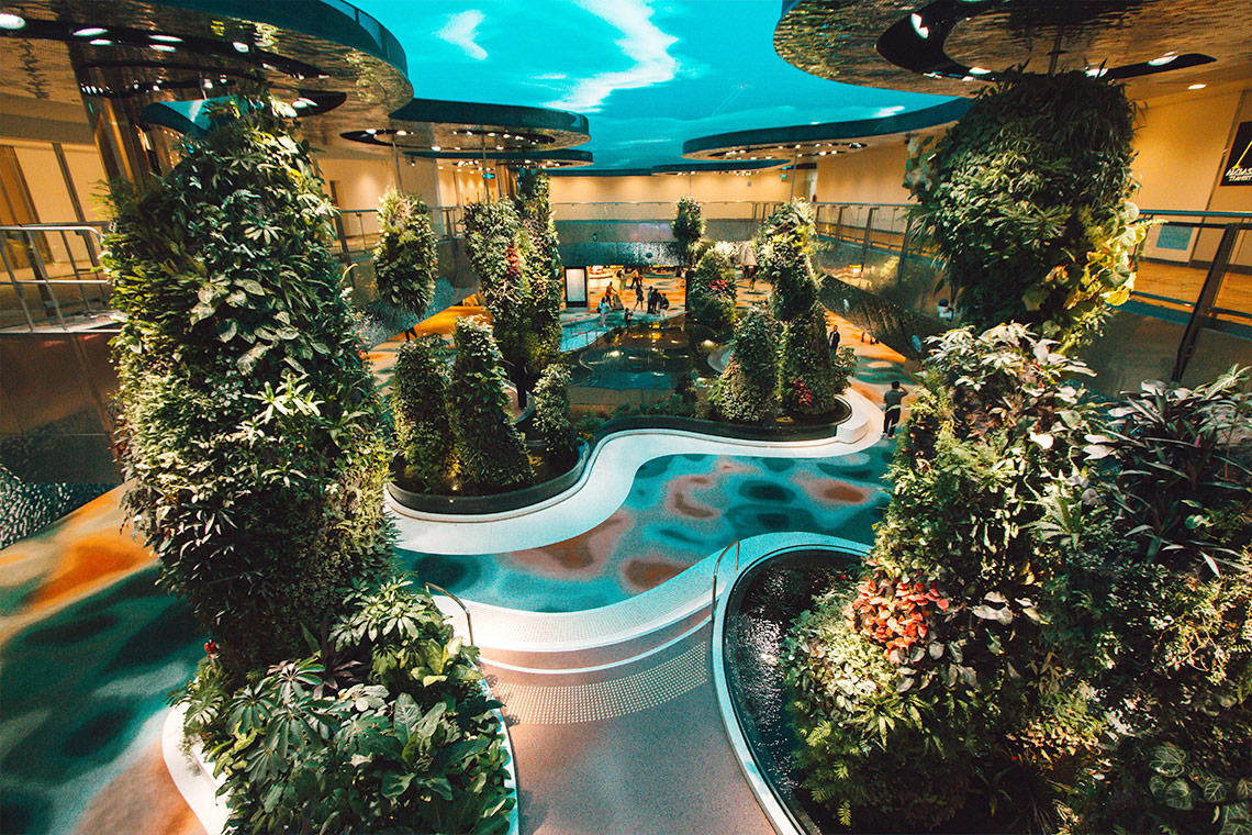 Indahnya Bandara Changi di Singapura. (Changi ID)