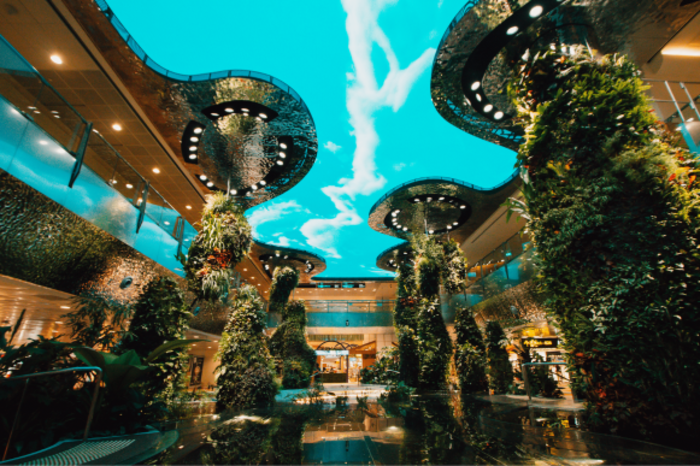 Indahnya Bandara Changi, Singapura. (Changi ID)