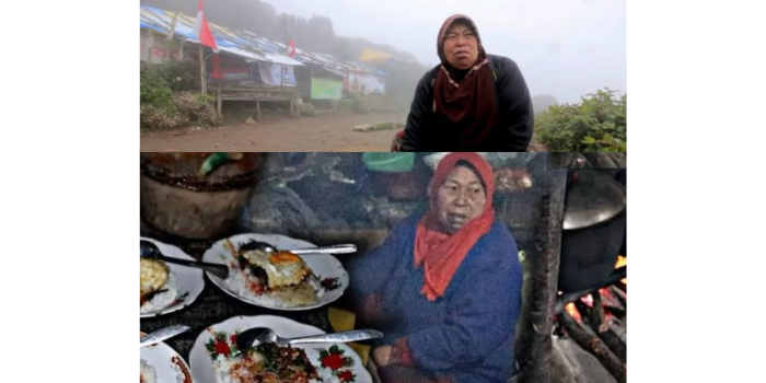 Mbok Yem : Perempuan tangguh pemilik warung tertinggi di Indonesia tepatnya di Gunung Lawu, sekarang tinggal kenangan (instagram @pendakilawas).