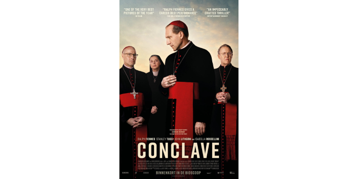 Poster film Conclave  tahun 2024 (themoviedb.org).